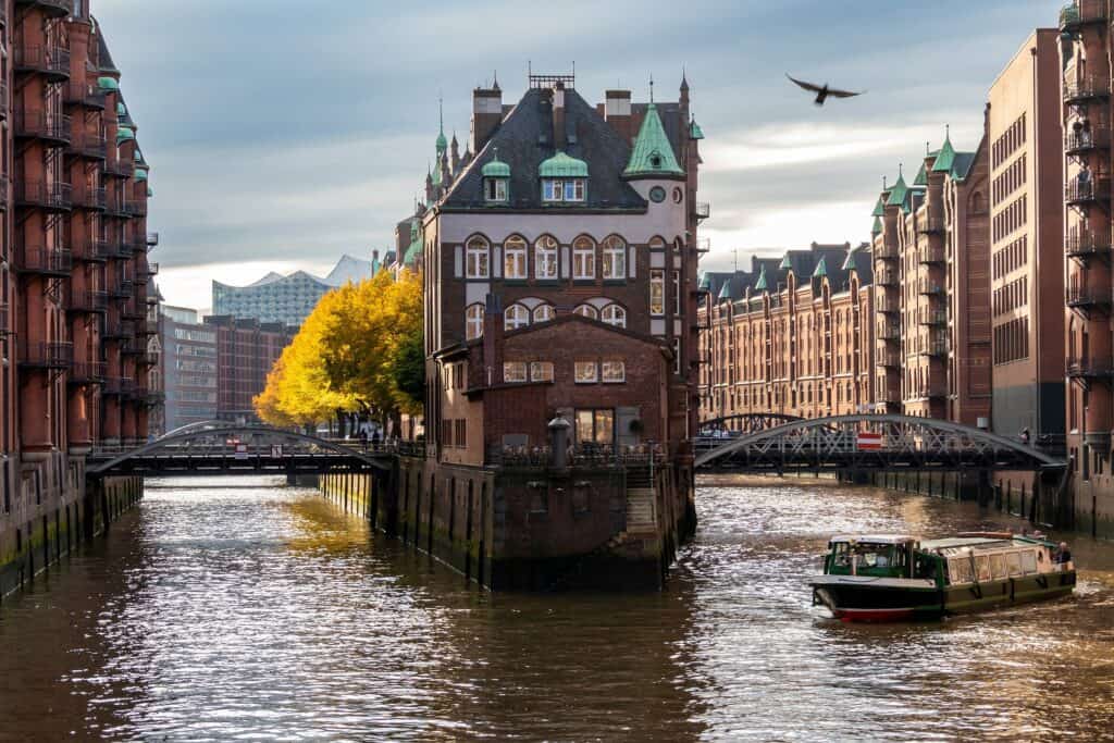 Speicherstadt in Hamburg